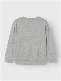 NAME IT Jule Sweatshirt Rollojul Grey Melange